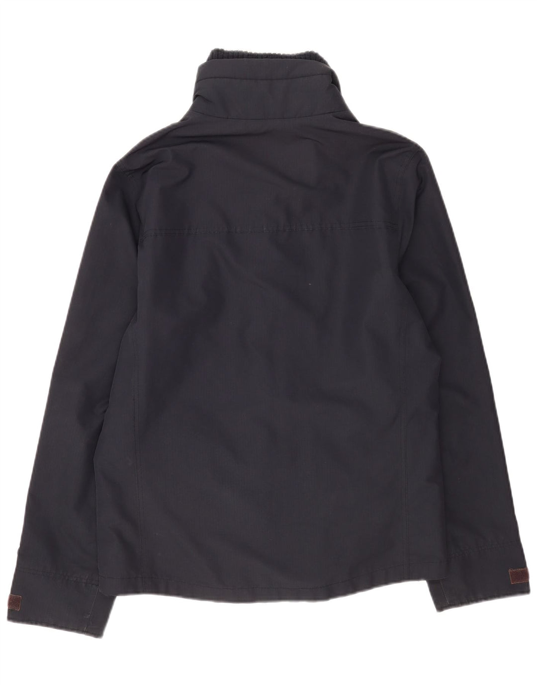 Hollister Herren Regenjacke UK 40 Large Marineblau Polyester