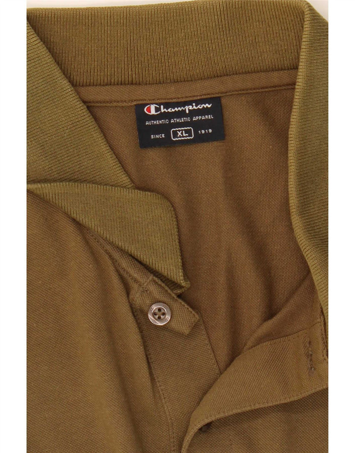 Champion Herren Poloshirt XL Khaki