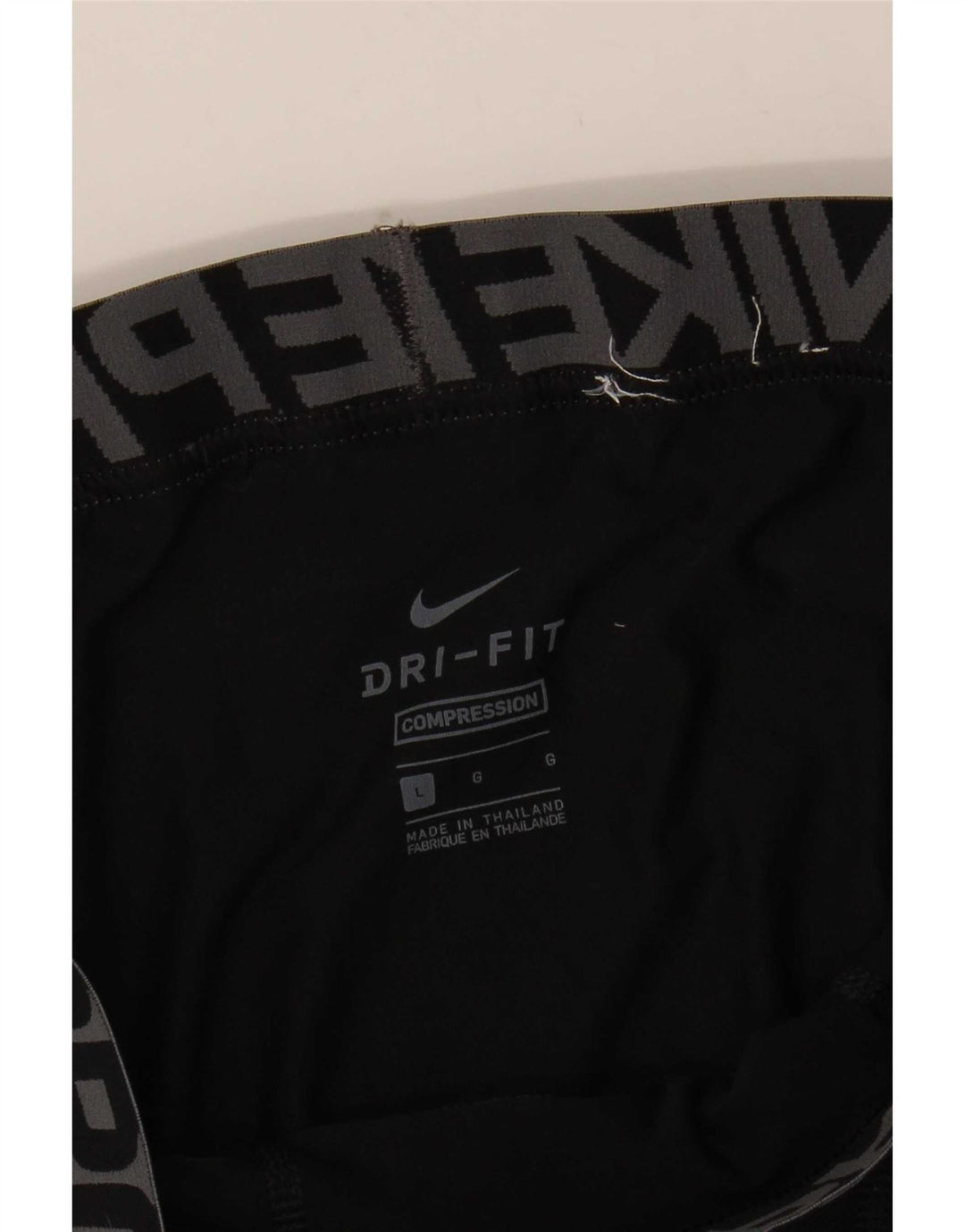 Nike Herren Dri Fit Grafik-Leggings, Größe L, Schwarz