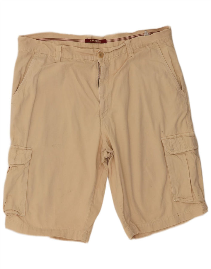 Carrera Herren Cargoshorts W40 XL Beige Baumwolle