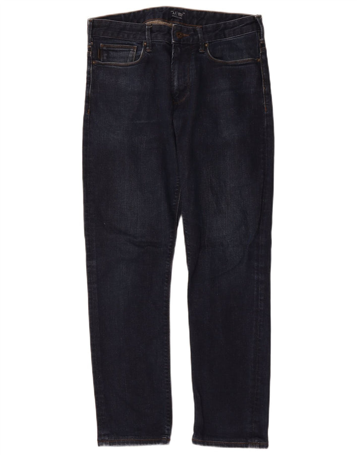 Armani Herren Slim Jeans W30 L28 Marineblau Baumwolle