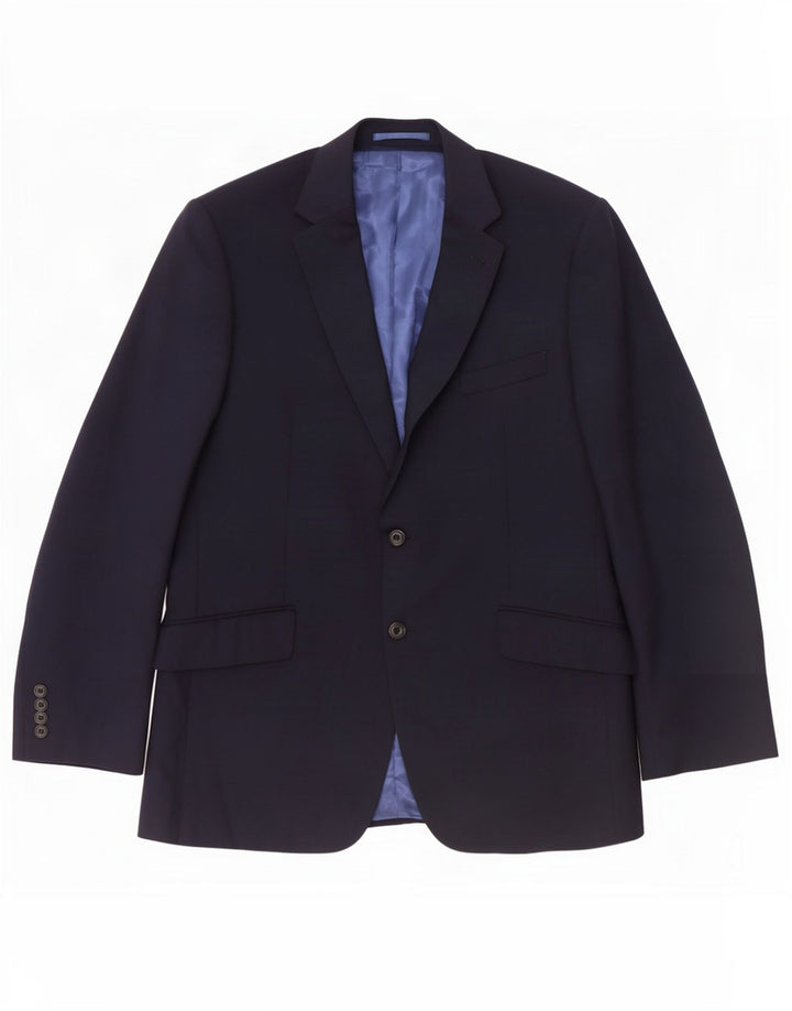Marks & Spencer Herren-Blazer mit 2 Knöpfen, Gr. 42, Marineblau