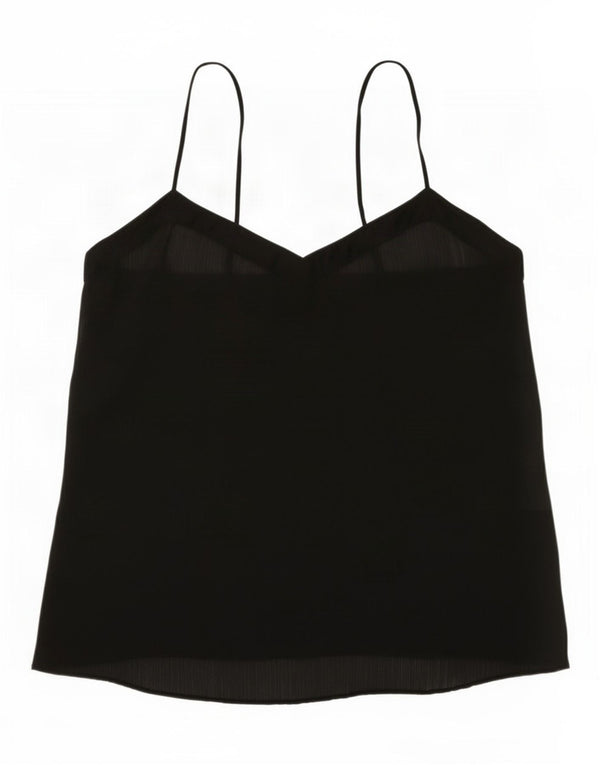 Benetton Damen Cami Top UK 12 Medium Schwarz