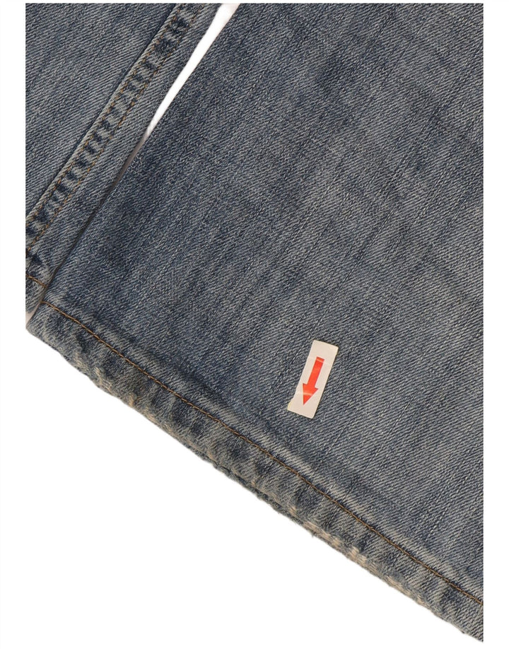 Lee Herren Denver Bootcut Jeans W36 L32 Blaue Baumwolle
