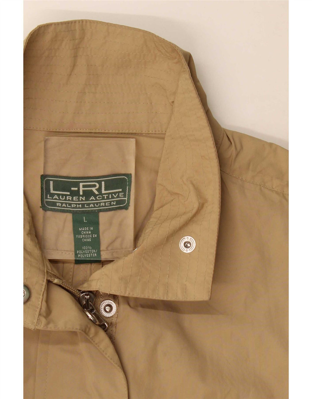 Ralph Lauren Damen Utility-Jacke UK 16 Large Beige