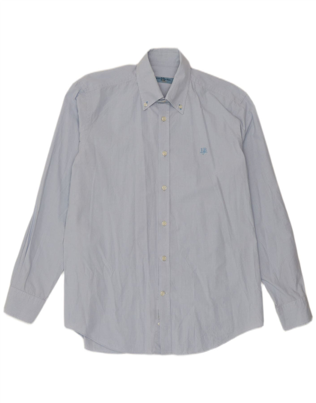 Harmont & Blaine Herrenhemd XL, blaue Baumwolle