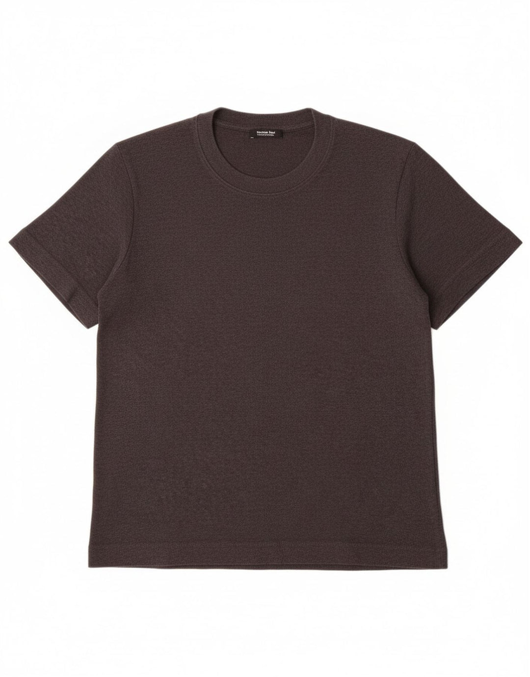 Massimo Dutti Damen T-Shirt Top UK 10 Small Grau Baumwolle