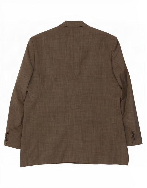Marks & Spencer Herren-Blazer mit 3 Knöpfen, UK 48, 2XL, beige Wolle