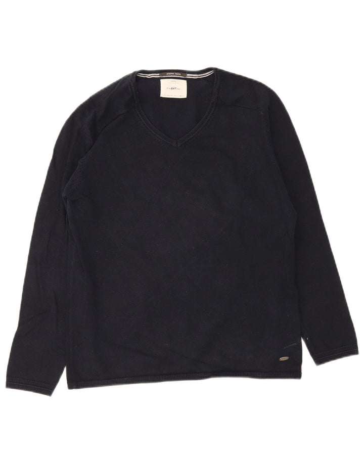 Zara Jungen-Pullover mit V-Ausschnitt, 11–12 Jahre, Schwarz