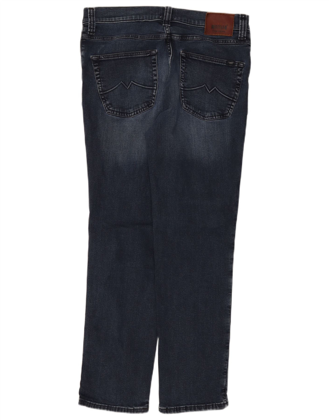 MUSTANG Herren Tramper Tapered Jeans W34 L30 Blaue Baumwolle