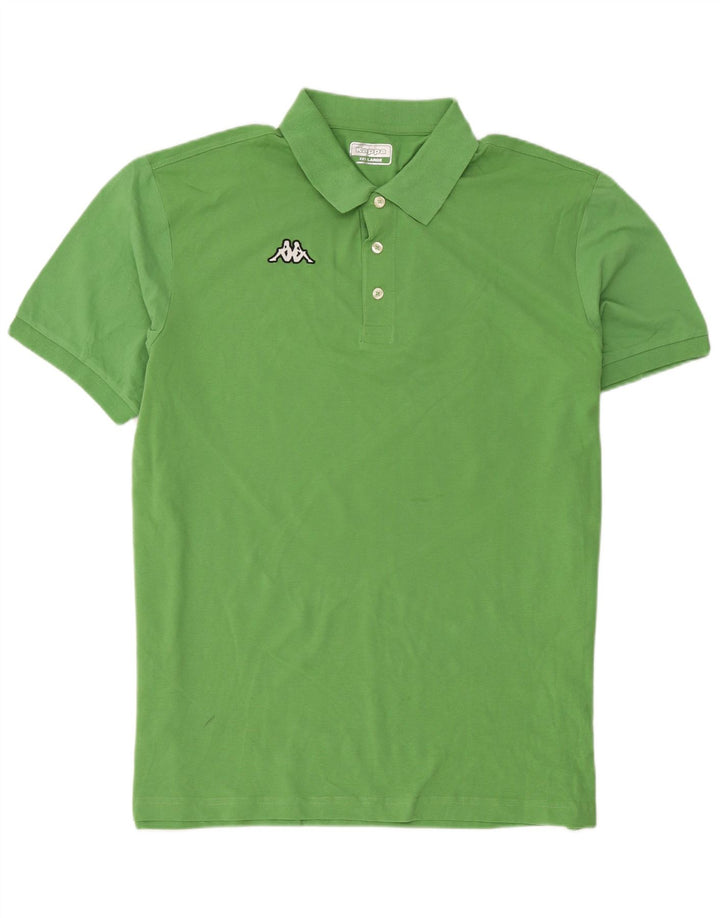 KAPPA Herren Poloshirt 3XL Grüne Baumwolle