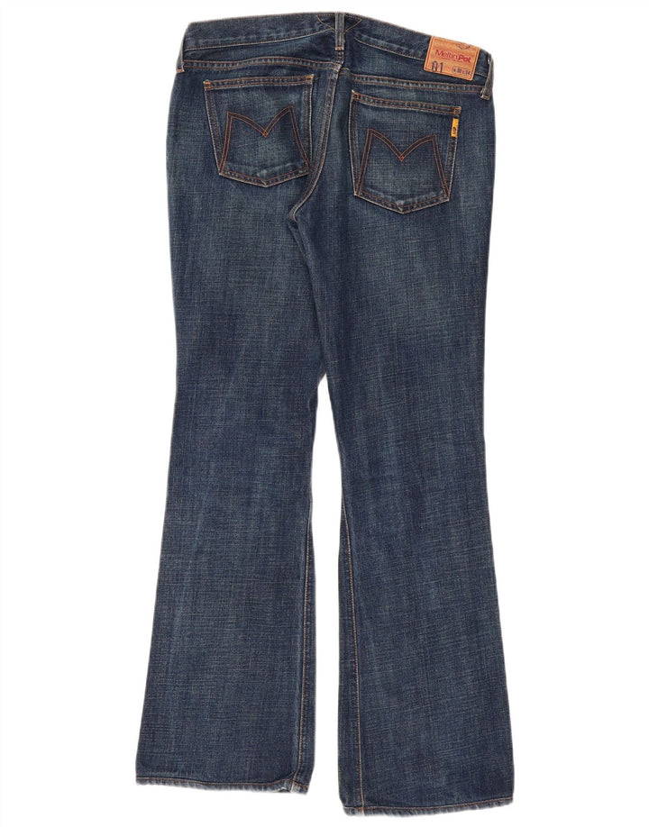 Meltin' Pot Damen Bootcut-Jeans W30 L31 Blaue Baumwolle