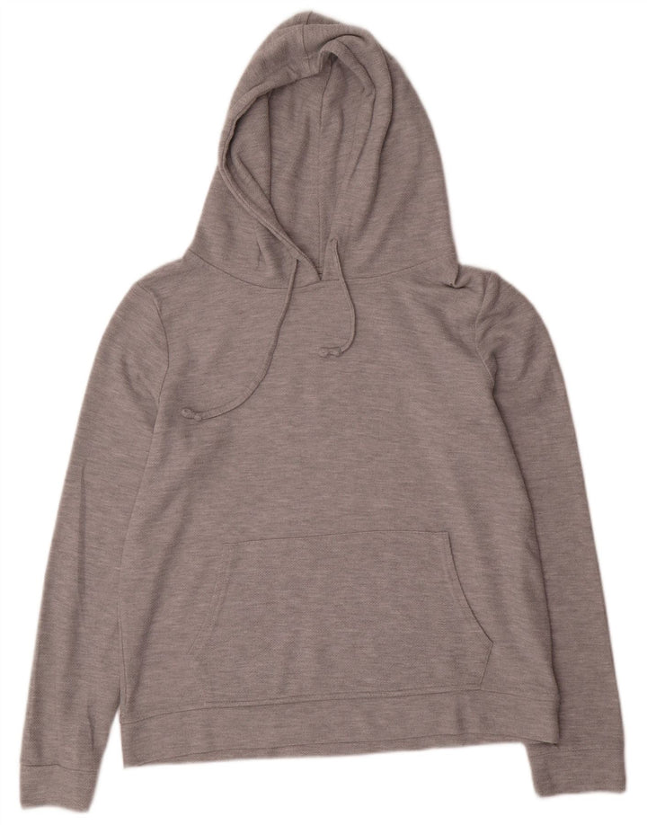 Fat Face Damen Kapuzenpullover UK 12 Mittelgraues Polyester