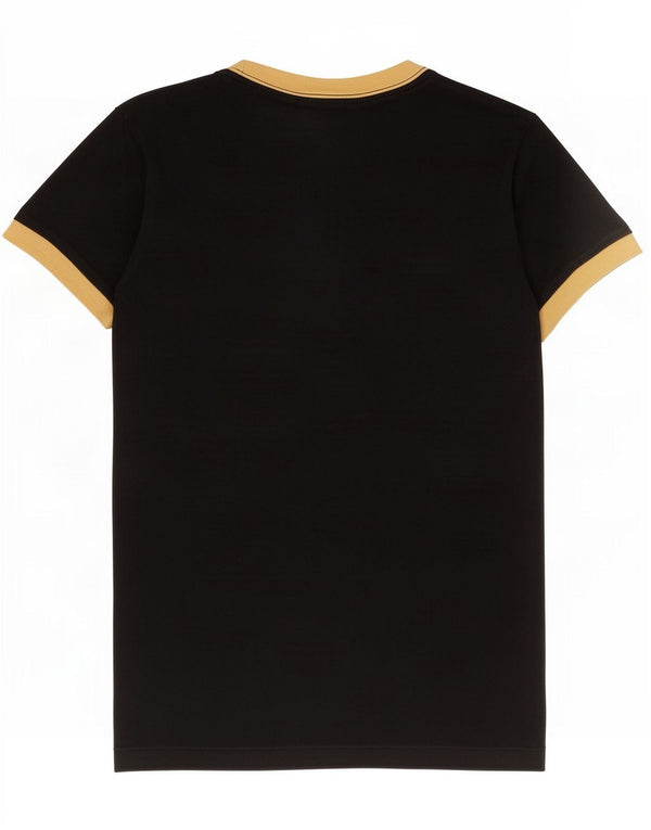 Nike Girls Graphic T-Shirt Top 12-13 Jahre Large Black Cotton