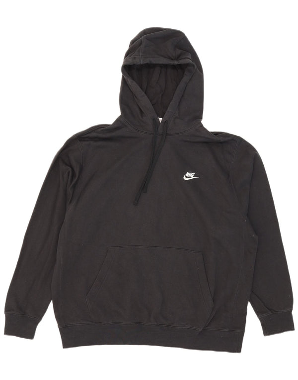 Nike Herren Kapuzenpullover XL, schwarze Baumwolle