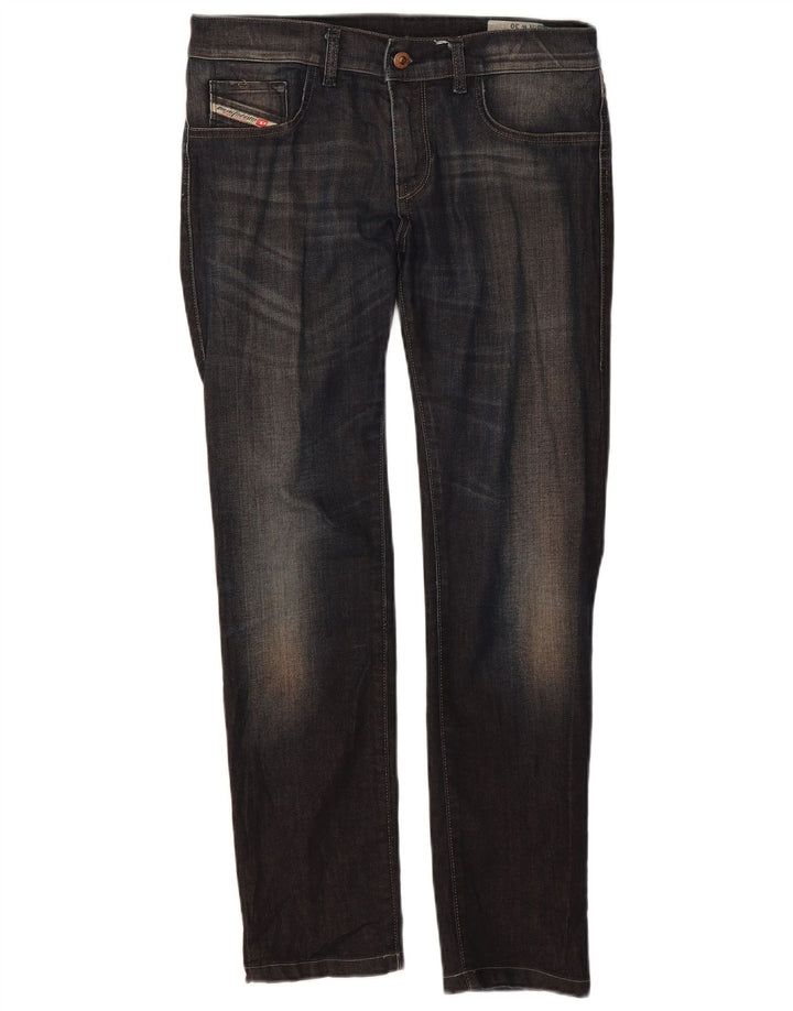 Diesel Damen Slim Jeans W30 L28 Blaue Baumwolle