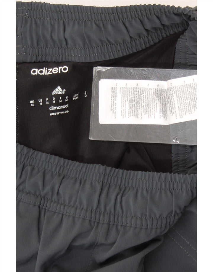 Adidas Mens Climacool Sport Shorts Medium Grey Polyester