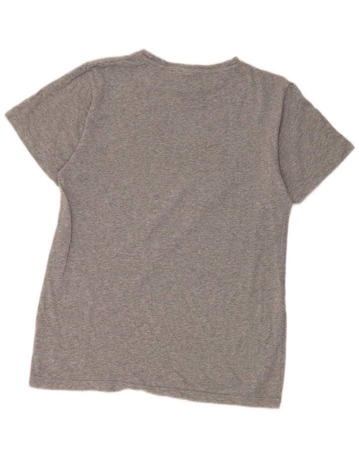 Ellesse Womens Graphic T-Shirt Top UK 8 Small Grau