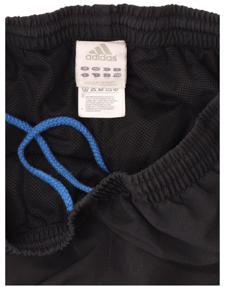 Adidas Herren-Trainingshose, Jogginghose, Größe L, Schwarz, Polyester