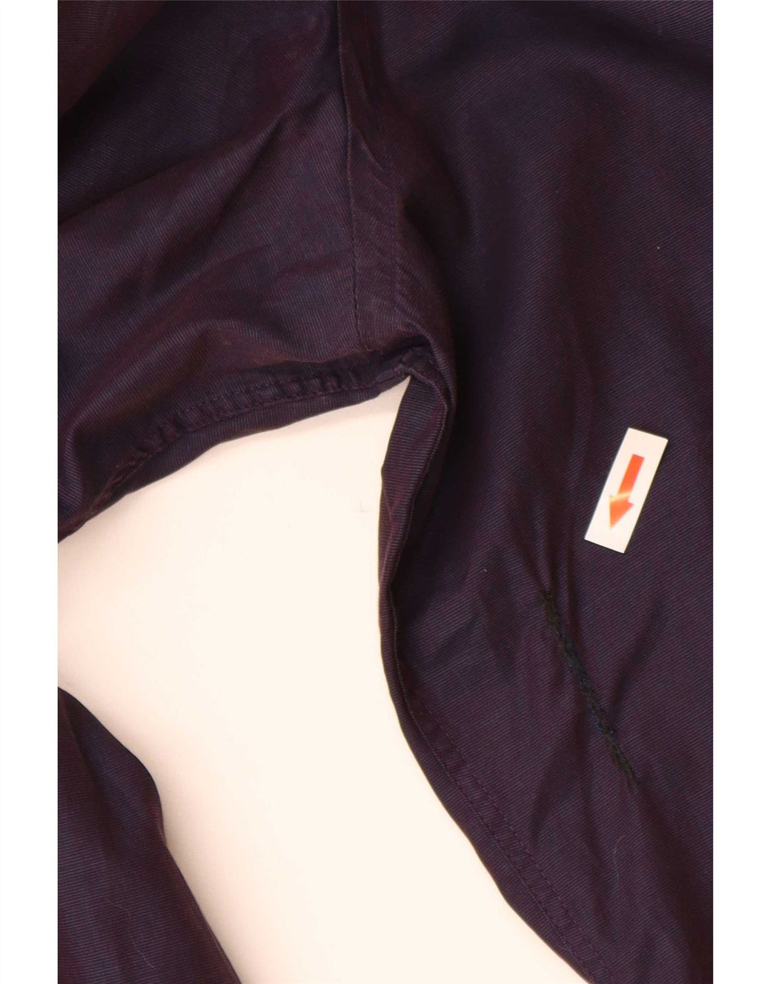 Hugo Boss Herrenhemd Größe 41 16 Große lila Baumwolle