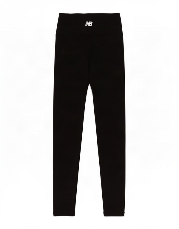 New Balance Damen Crop Leggings UK 12 Medium Schwarz Polyester