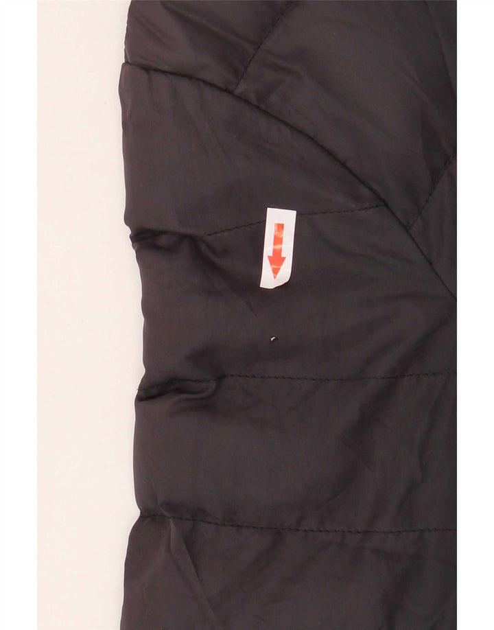 Roxy Damen Wattierte Jacke UK 14 Large Schwarz Polyester