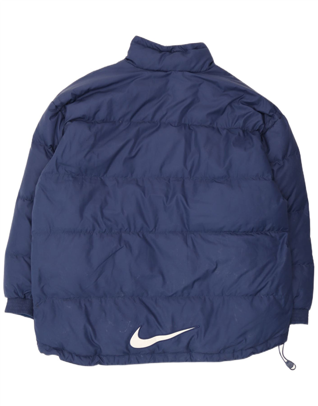 Nike Herren Wattierte Jacke UK 44 2XL Marineblau Polyester