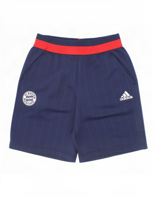 Adidas Jungen FC Bayern München Sport Shorts 9-10 Jahre Marineblau gestreift