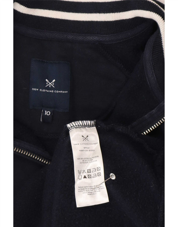 Crew Clothing Damen-Sweatshirt in Übergröße, Gr. 10, Marineblau