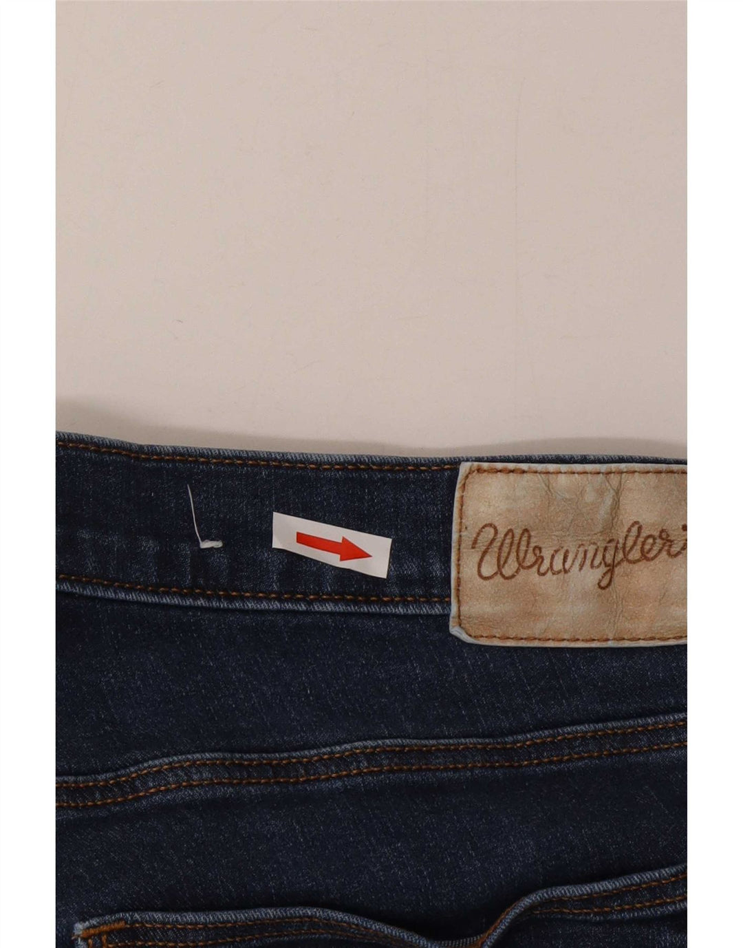 Wrangler Herren verkürzte Jeans W32 L25 Blau
