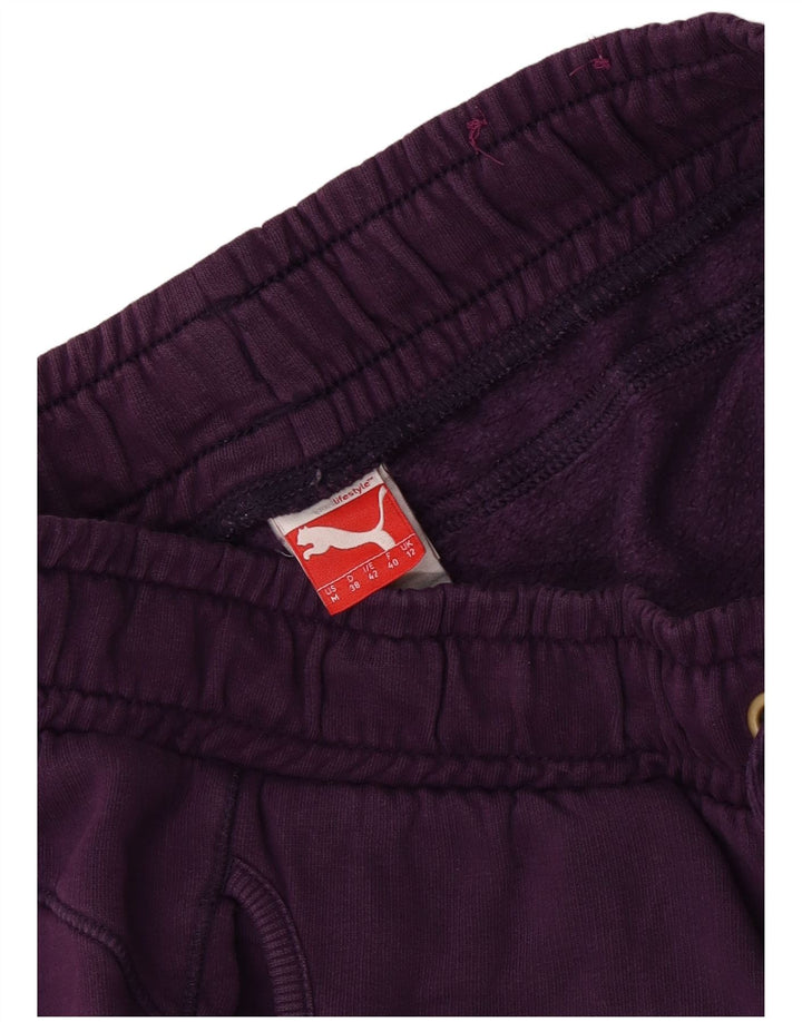 Puma Damen Trainingshose Jogger UK 12 Medium Lila