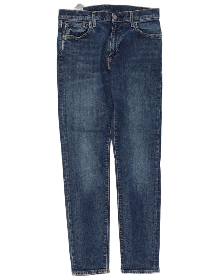 Levi's Herren Slim Jeans W30 L31 Blaue Baumwolle