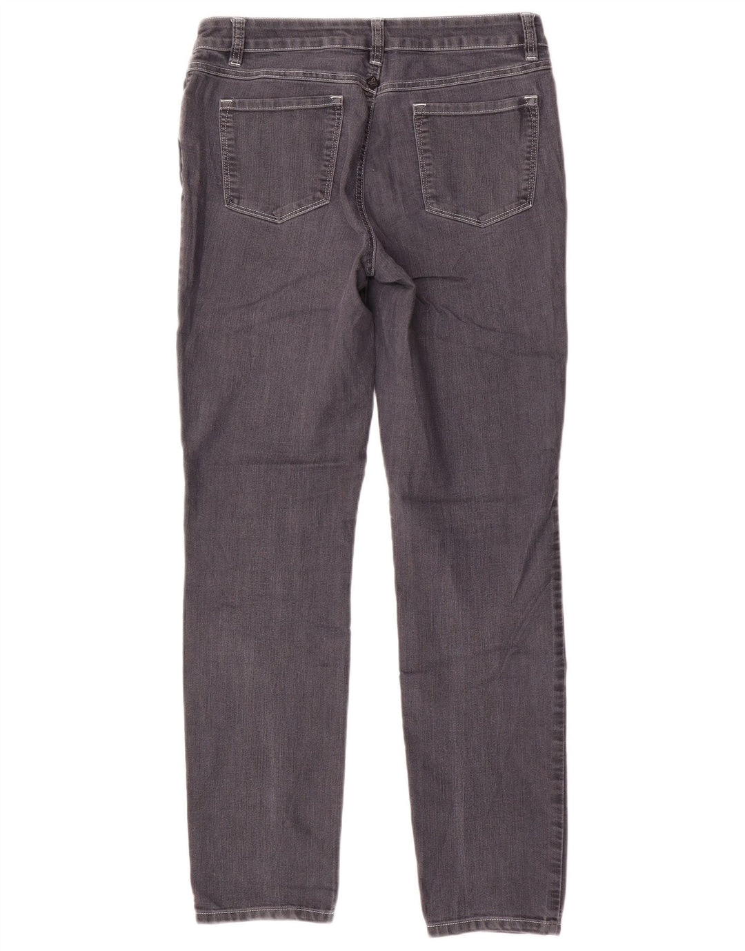 PRANA Damen Regular Straight Jeans US 8 Medium W29 L32 Graue Baumwolle