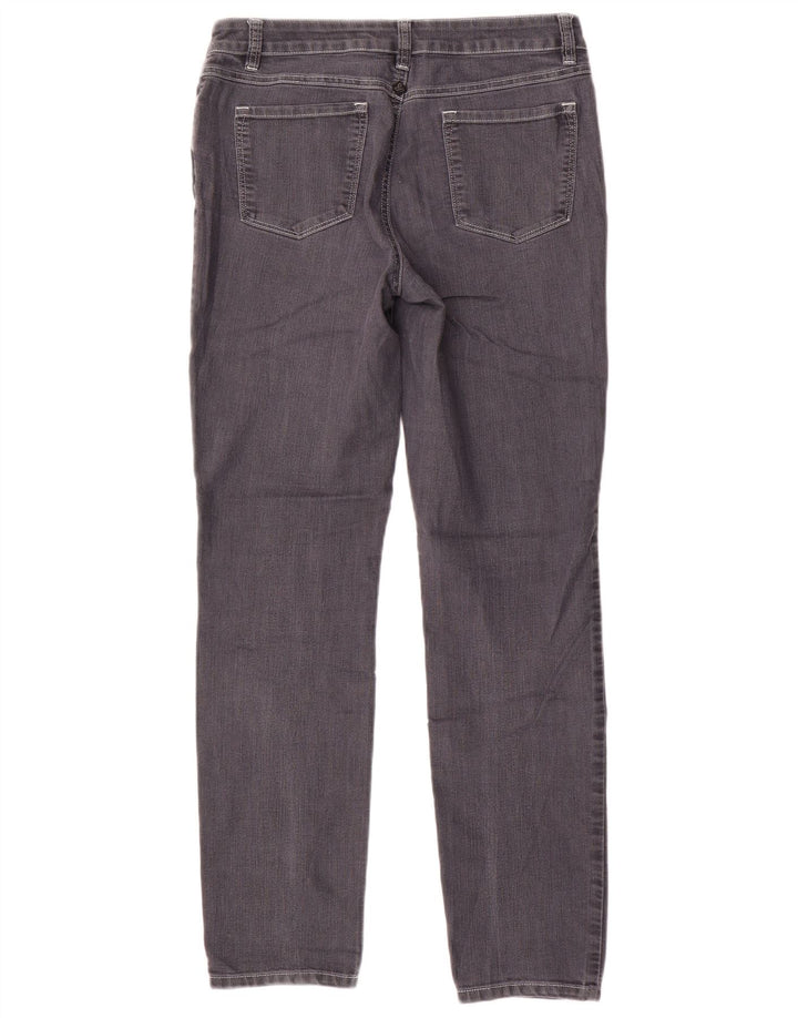 PRANA Damen Regular Straight Jeans US 8 Medium W29 L32 Graue Baumwolle