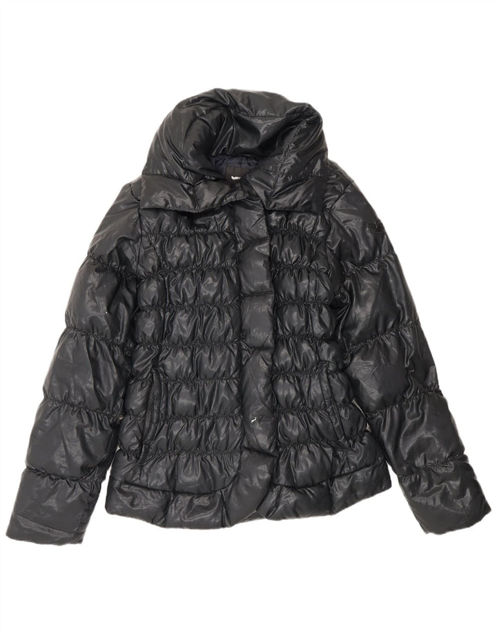 Gas Damen Wattierte Jacke IT 44 Medium Marineblau Polyester