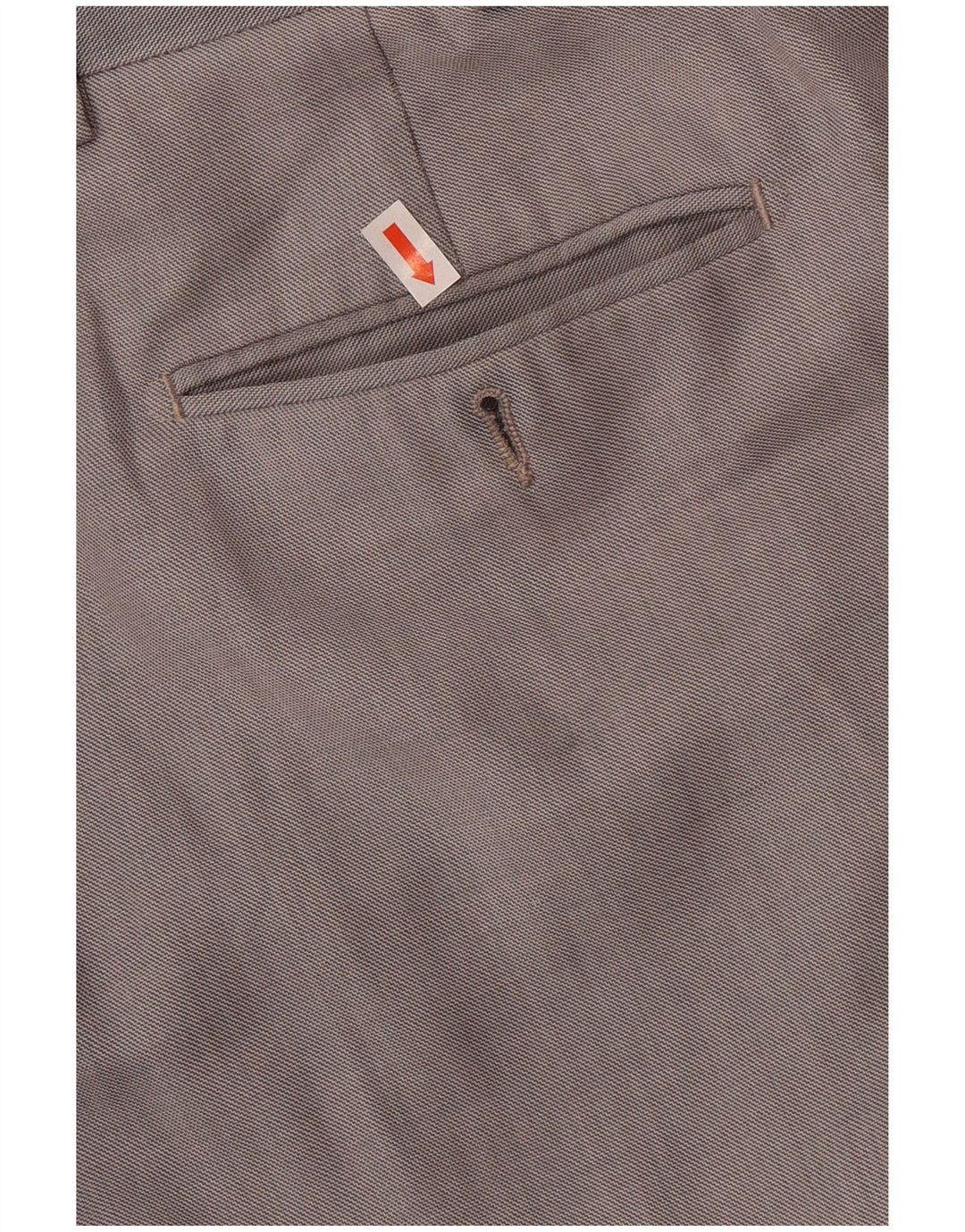 Gerade Herren-Anzughose von Marks & Spencer, W34, L26, graue Wolle