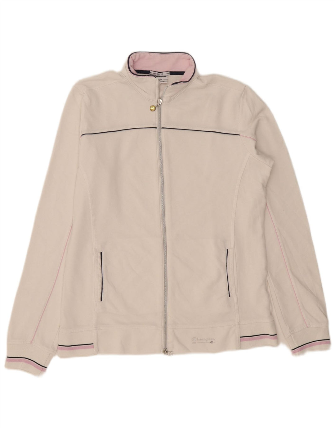 Champion Damen-Trainingsanzugoberteil, UK 18, XL, weiße Baumwolle