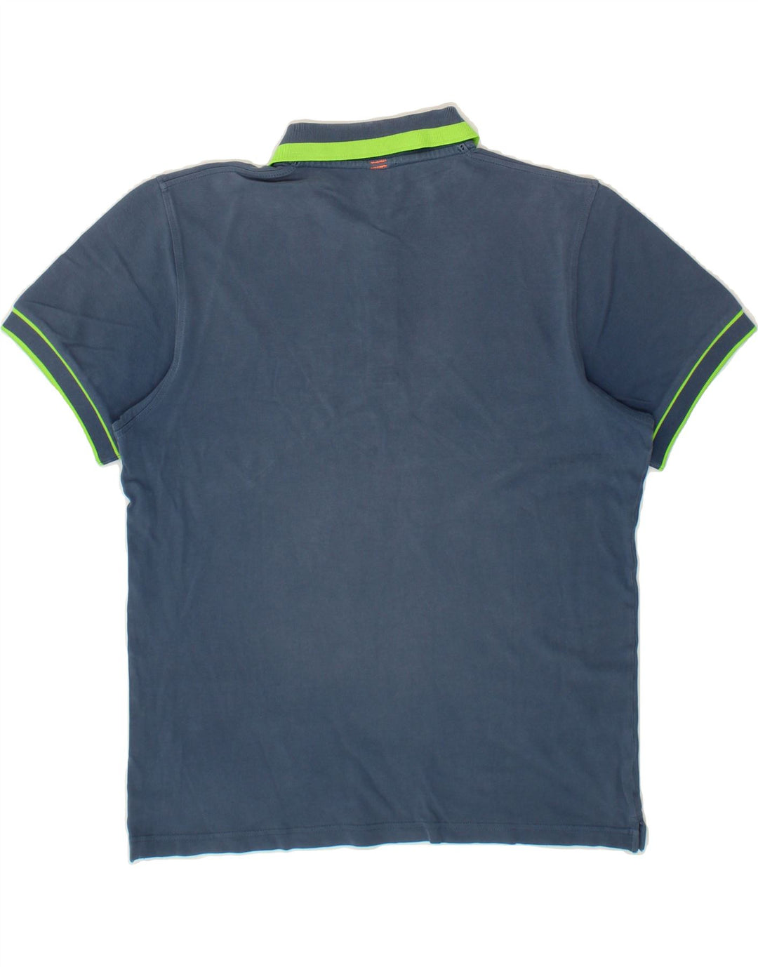 SUN68 Mens Polo Shirt Large Navy Blue Vintage Sun68 and Second-Hand Sun68 from Messina Hembry 