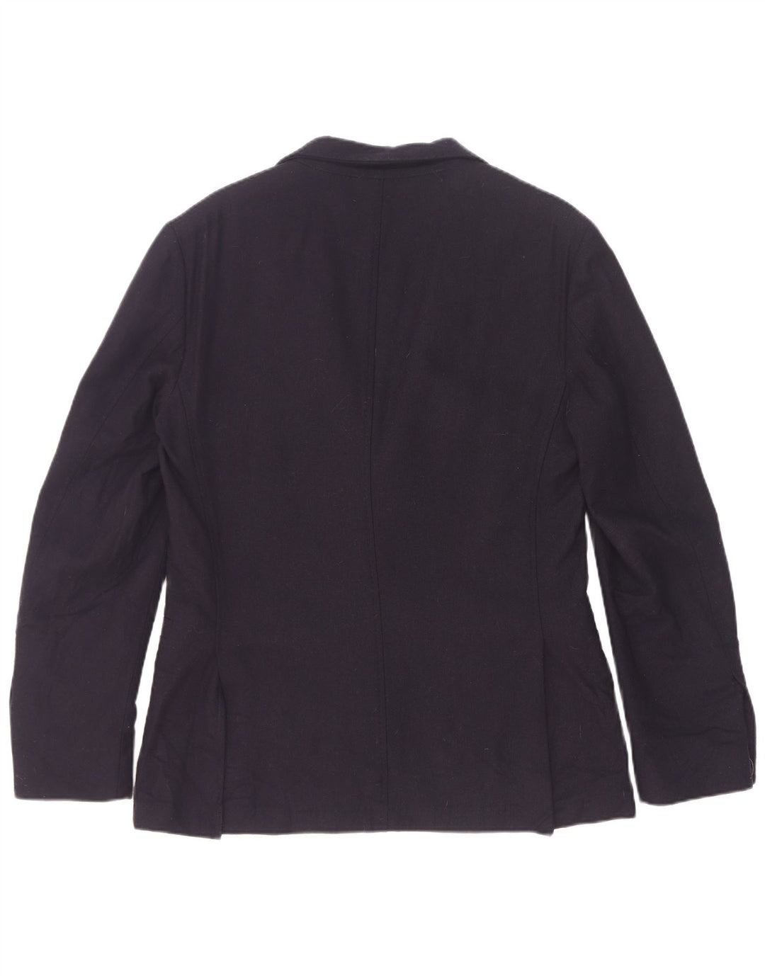 Massimo Dutti Herren-Blazer mit 2 Knöpfen, EU 48, mittelmarineblaue Wolle