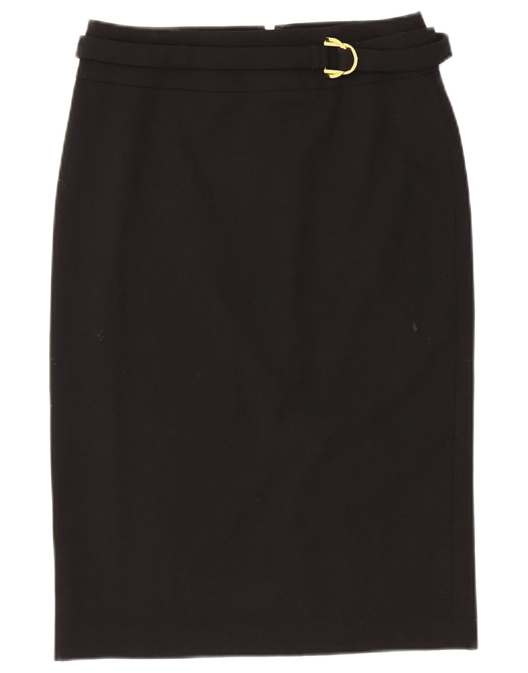 CALVIN KLEIN Damen Bleistiftrock US 2 XS W28 Schwarz Polyester