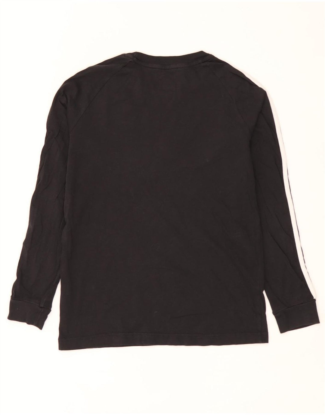 Adidas Jungen Top Langarm 13-14 Jahre Schwarze Baumwolle