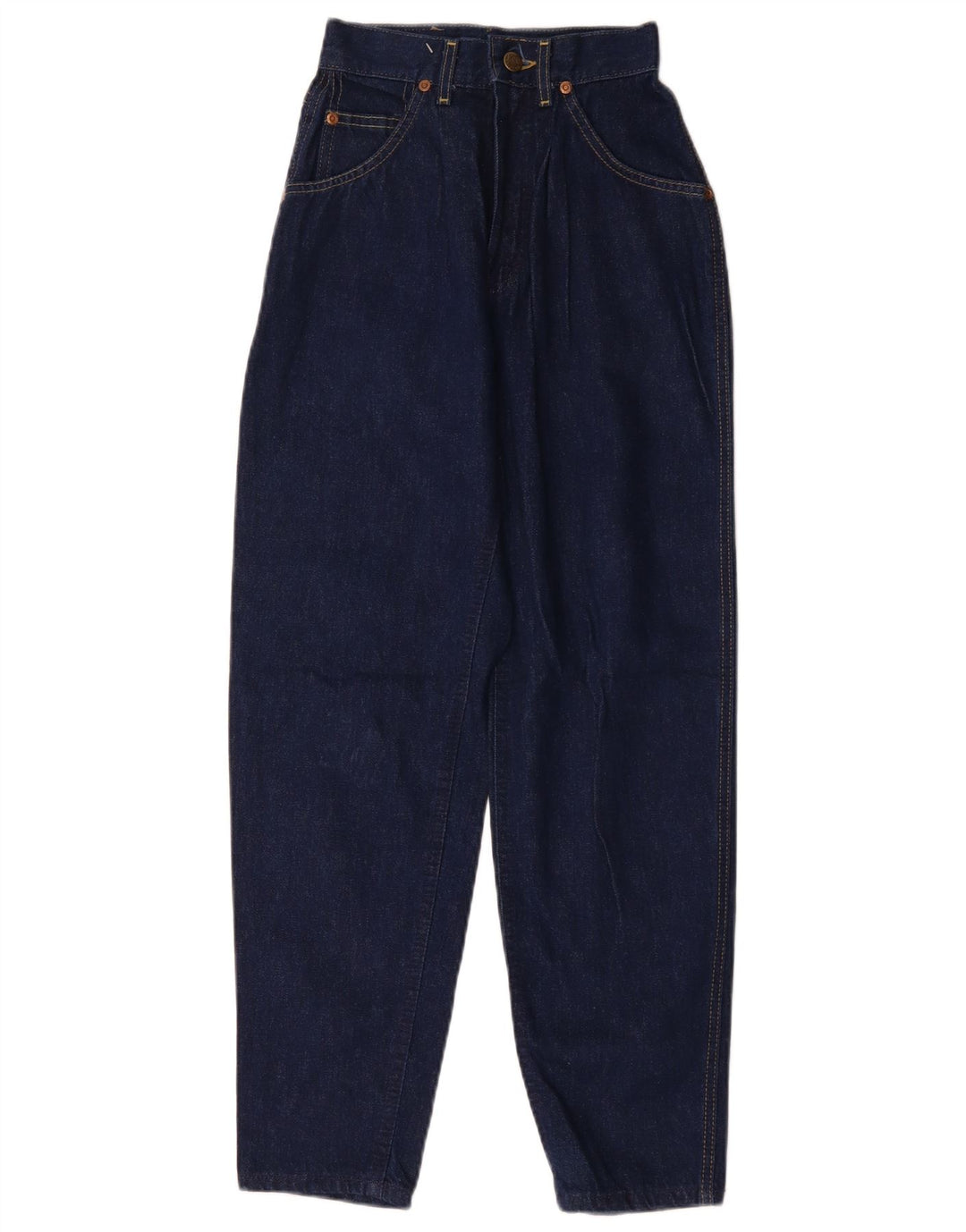 LEE Damen High Waist Tapered Jeans W22 L27 Marineblau