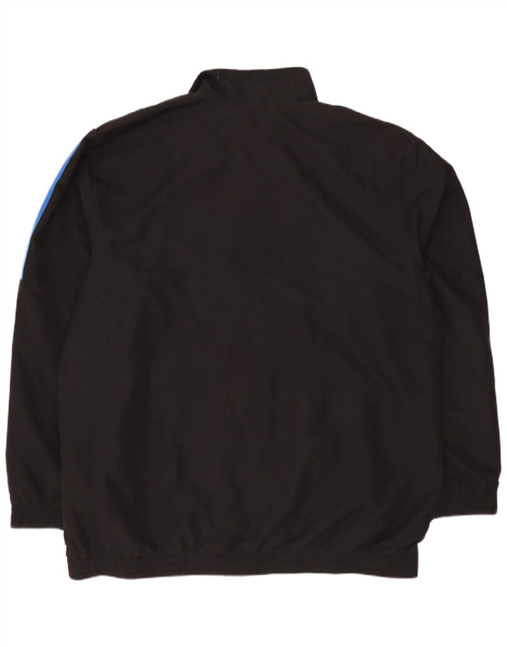 Adidas Herren Trainingsanzug Top Jacke UK 48/50 XL Schwarz Polyester