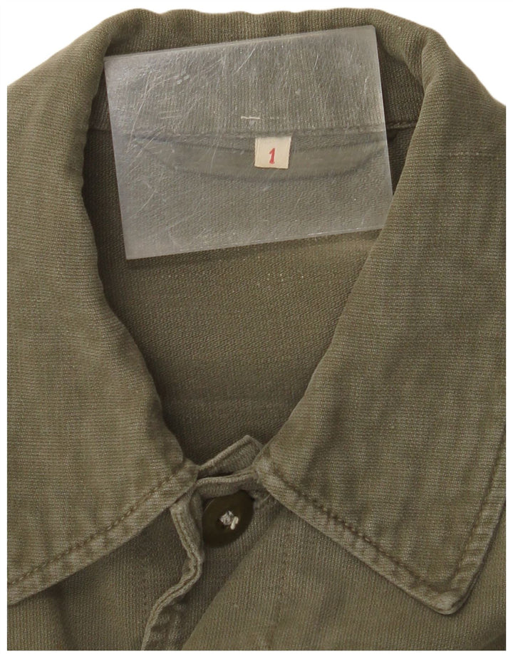 Vintage Herren Militärjacke UK 36 Small Khaki