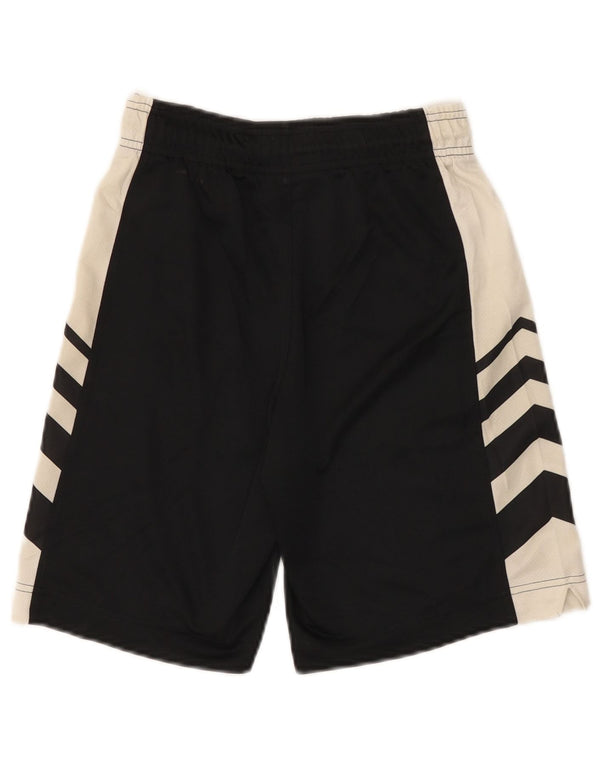 Reebok Sportshorts für Jungen, 11–12 Jahre, Größe S, Schwarz, Farbblock
