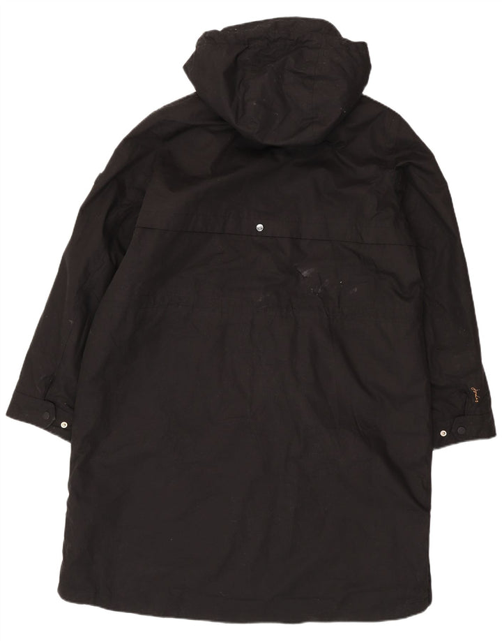 Joules Damen-Parkajacke mit Kapuze, UK 18, XL, Schwarz, Polyester