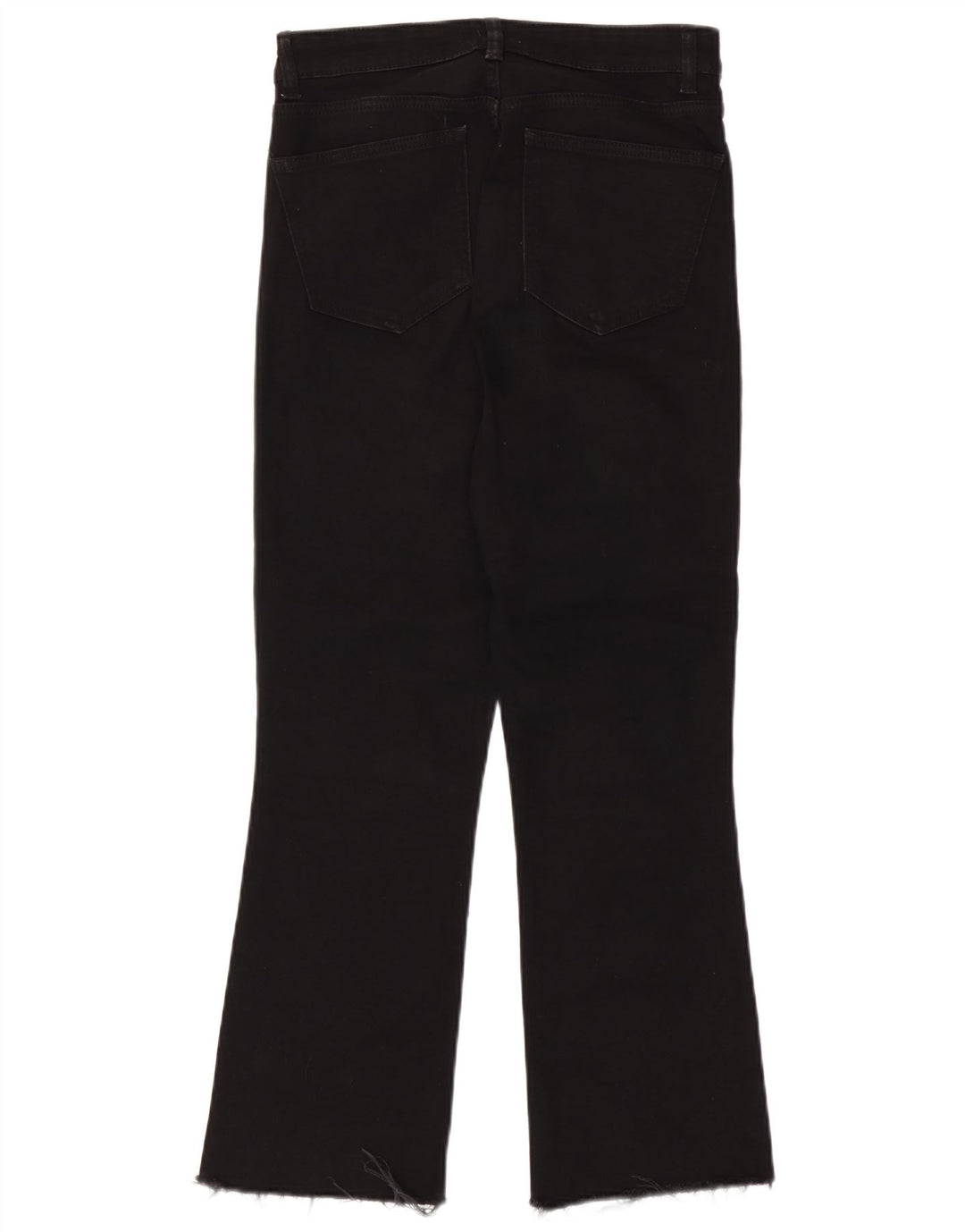 Zara Damen Bootcut Jeans EU 40 Medium W30 L27 Schwarz