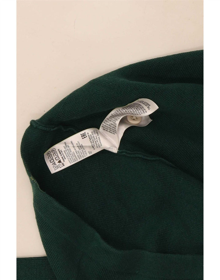 Marks & Spencer Herren-Pullover mit Rollkragen, Größe S, Grün, Farbblock