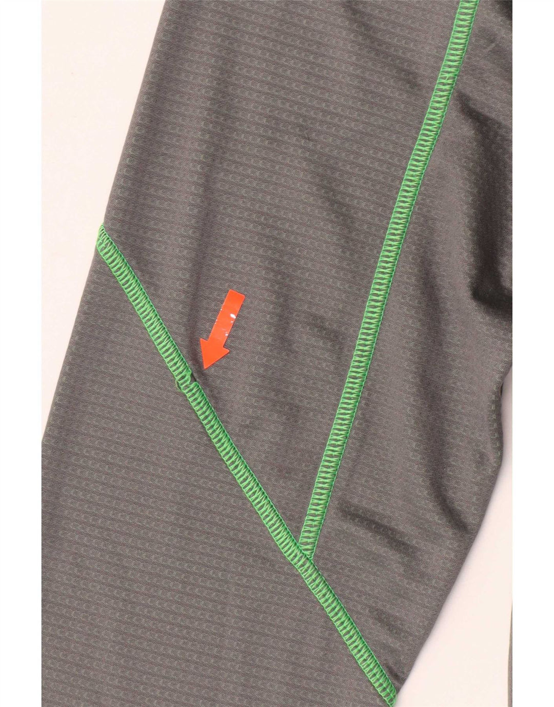 Under Armour Herren-Oberteil mit Reißverschluss, langärmlig, groß, grau, Polyester, Sport