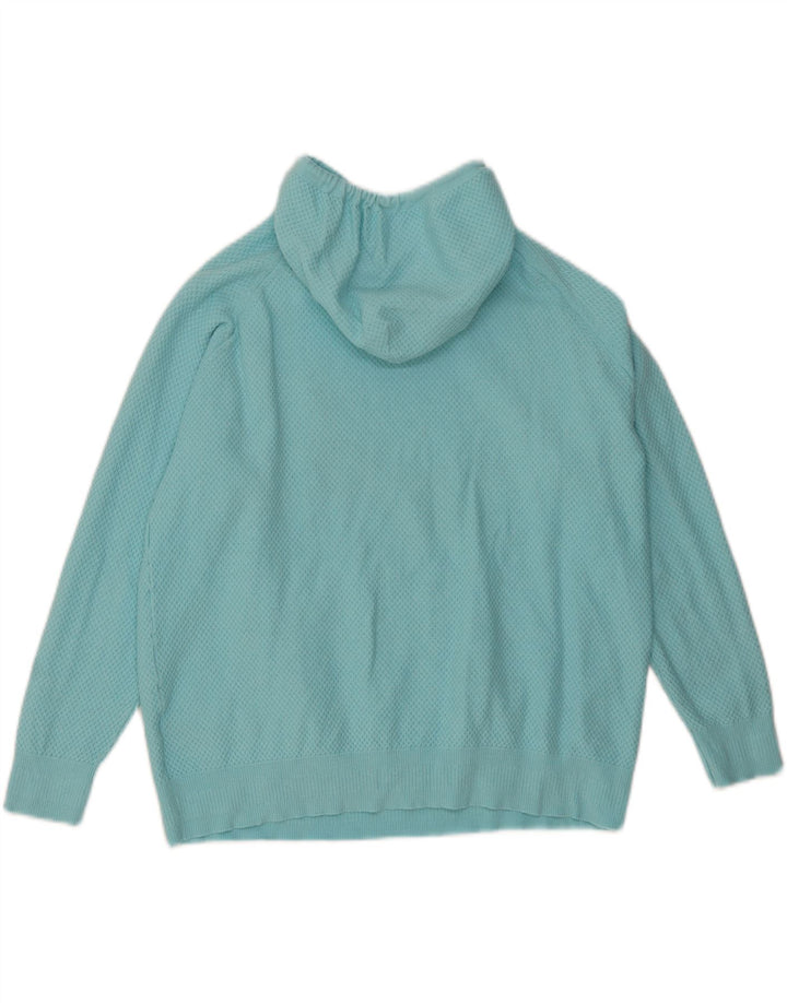 Marks & SPENCER übergroßer Damen-Pullover, Gr. 14, mitteltürkis